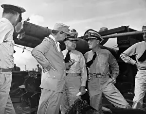 Eleanor Roosevelt at Pearl Harbor, 1943