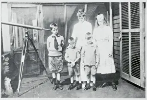 Eleanor Roosevelt Posing with Children