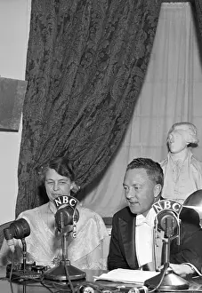 Admiral Prints: Eleanor Roosevelt and Richard Byrd