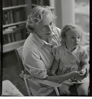 Eleanor Warren Penn Holding Little Girl