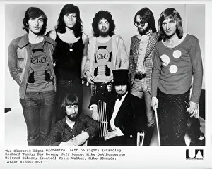 Electric Light Orchestra 1973 Lineup Portrait
