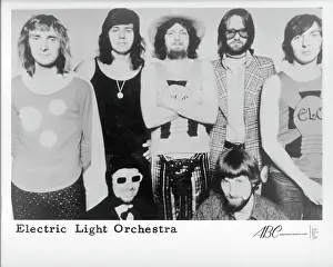 Electric Light Orchestra 1973 Lineup Portrait