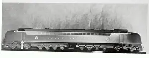 Schenectady Prints: Electric Locomotive Model