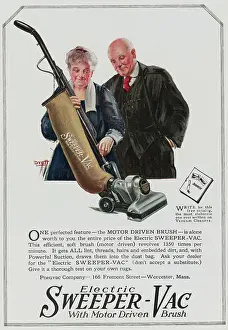 Progress Prints: Electric Sweeper-Vac Advertisement