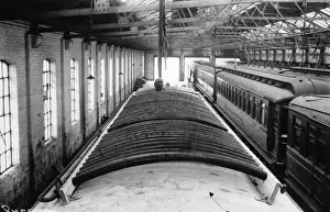 Transport H Prints: Electric Train