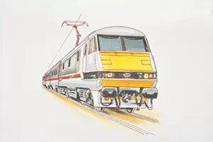 Images Dated 4th July 2006: Electric train