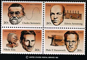 Electrical Engineer Postal Stamps