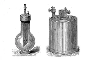 Deliver Prints: Electrical engineering, bottle element and Bunsen element