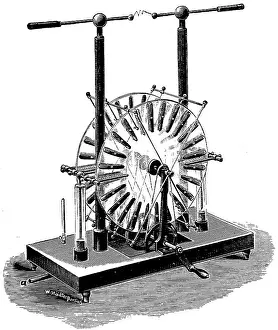 Memory Prints: Electrical engineering, self-exciting influence machine