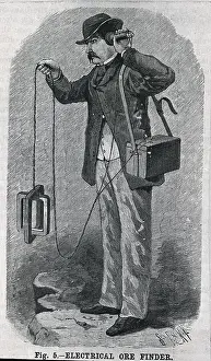 Electrical Ore Finder Ca. 1870