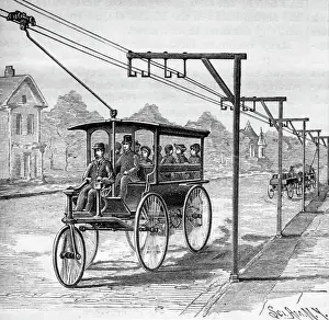 Trolley Prints: Electrical Propulsion Street Cars