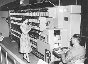 Postal Service Prints: Electronic mail sorting system 1958