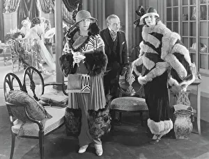 Caution Prints: Elegant Ladies Visiting Boutique