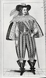 Elegantly Dressed 17Th Century Frenchman