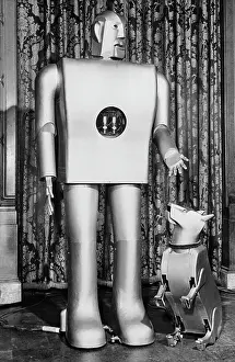 Futuristic Prints: Elektro and His Dog Sparko Before the 1940 World's Fair