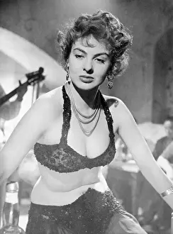 Eleonora Rossi Drago Dancing in Sexy Costume
