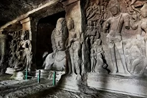 Images Dated 29th April 2014: Elephanta Caves