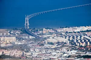 Images Dated 5th June 2014: Elevated view of the Vasco da Gama Bridge