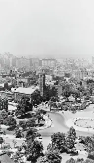 Arc0017636 Prints: Elevated View Over Washington Square Park