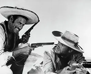 Revolver Prints: Eli Wallach and Clint Eastwood in Movie
