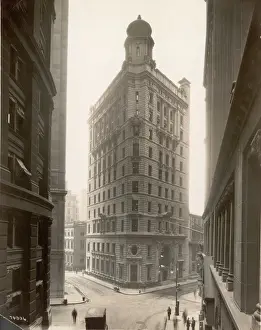 America Prints: Elias F. Noyes Building In New York Financial District