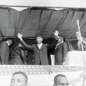 Muslim Prints: Elijah Mohammed In A Debate