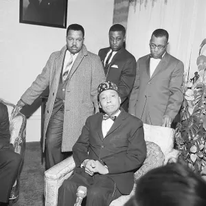 Slain Prints: Elijah Muhammad and Bodyguards