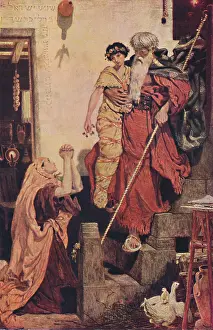 Nineteenth Century Prints: Elijah Restoring The Widows Son 1