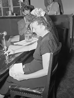 Elizabeth Bentley Testifying at Senate Hearing