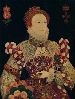 Art Gallery Prints: Elizabeth I, Queen of England and Ireland, c1574. Artist: Nicholas Hilliard