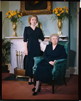 Elizabeth and Margaret Truman