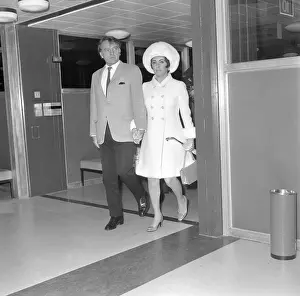 Elizabeth Taylor and Richard Burton