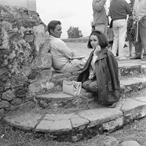 Elizabeth Taylor and Richard Burton