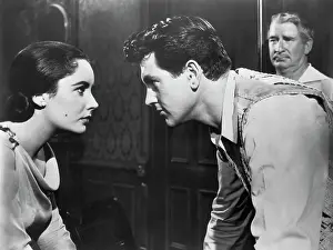 Elizabeth Taylor and Rock Hudson in Giant