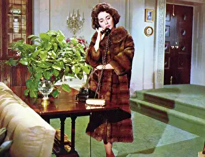 Elizabeth Taylor in Scene from Butterfield 8