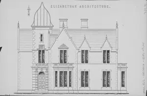 Lac0059 Prints: Elizabethan Architecture