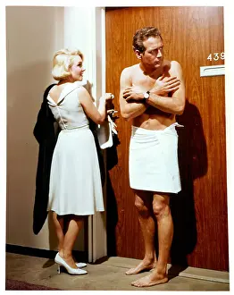 Lac0045 Prints: Elke Sommer And Paul Newman In The Prize