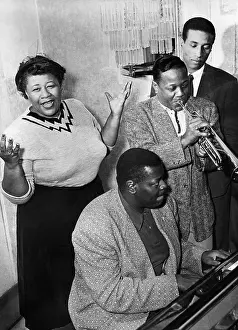 Ella Fitzgerald, Oscar Peterson, Roy Eldridge and Max Roach