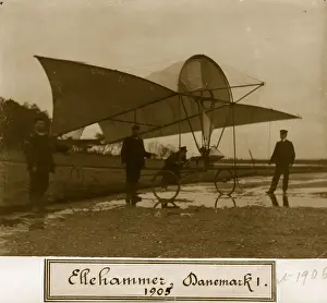 Innovations Europe Prints: Ellehammer Aircraft