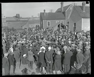 Rhetoric Prints: Ellen Dawson Addressing Striking Mill Workers