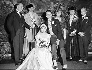 Bryn Mawr Prints: Elliot Roosevelt Marriage Family Photo