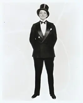 Elsie Janis Wearing a Tuxedo with Top Hat