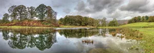 Images Dated 31st October 2013: Elterwater Panorama
