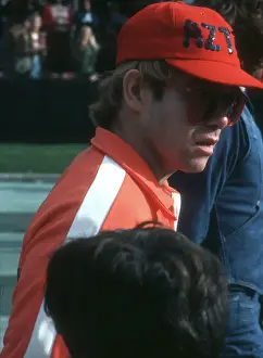 Elton At An Aztecs Game