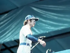 Elton At Dodger Stadium