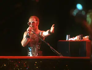 Elton John Performing