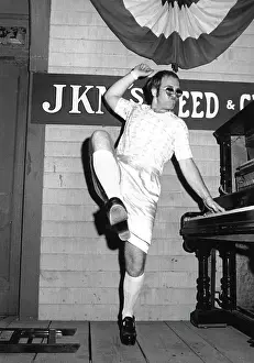 Elton Performing Live At The Piano