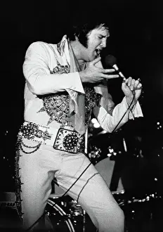 Jump Suit Prints: Elvis Presley in Concert