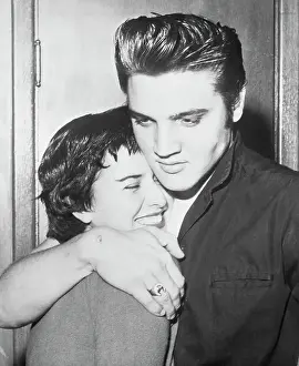 Memphis Prints: Elvis Presley and Girlfriend June Juanico