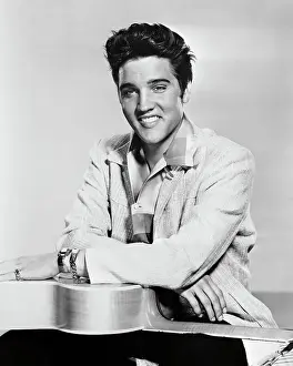 Bracelet Prints: Elvis Presley with Guitar